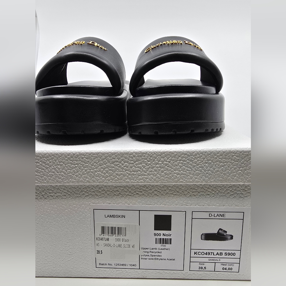 Dior D-Lane Platform Slides - Picture 2 of 15